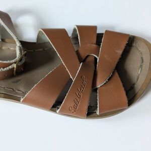 Salt Water Sandals by Hoy Brown Kids Sandals